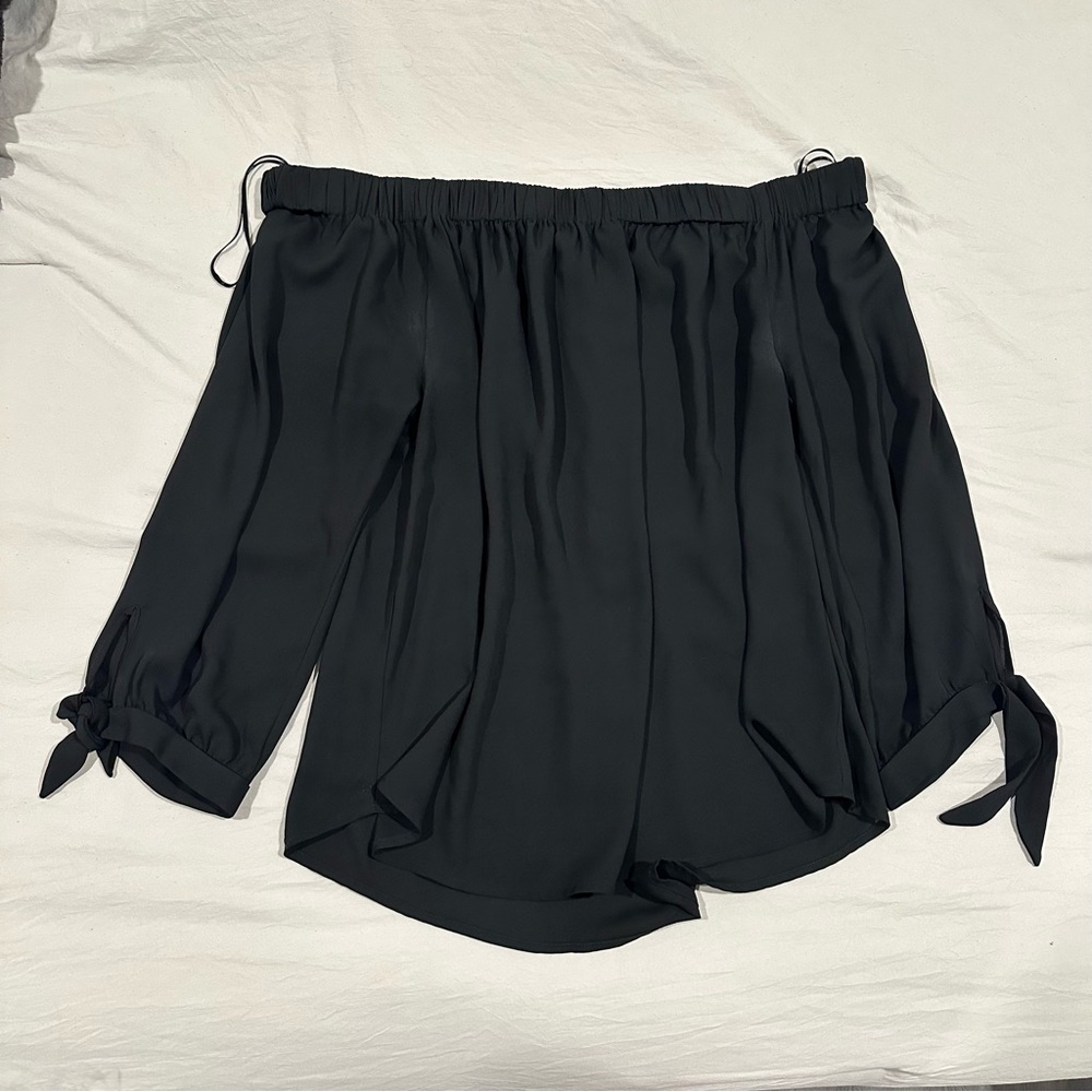SOLD: Express Black Off The Shoulder Blouse